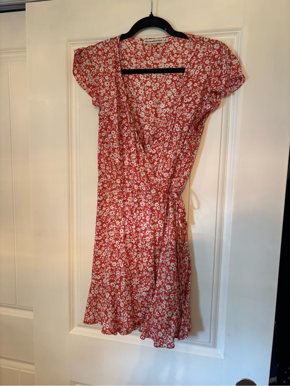 Abercrombie & Fitch Floral Tie Waist mini dress